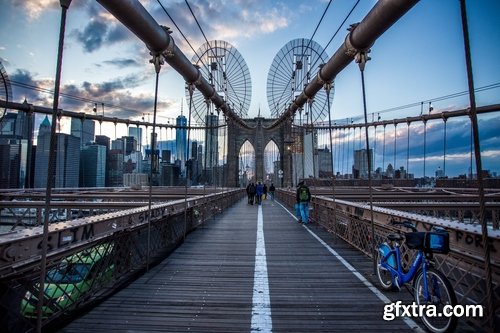 Collection of support rope suspension bridge crossing of the valley the canyon 25 HQ Jpeg