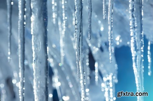 Collection Icicle frozen water roof 25 HQ Jpeg