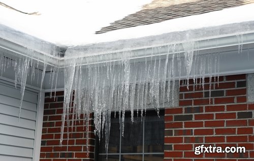 Collection Icicle frozen water roof 25 HQ Jpeg