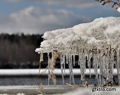 Collection Icicle frozen water roof 25 HQ Jpeg