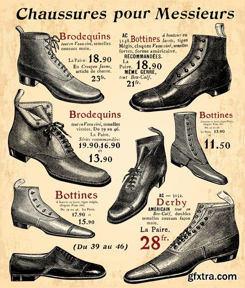 Collection boots women shoes shoemaker new shoes vector image 25 EPS