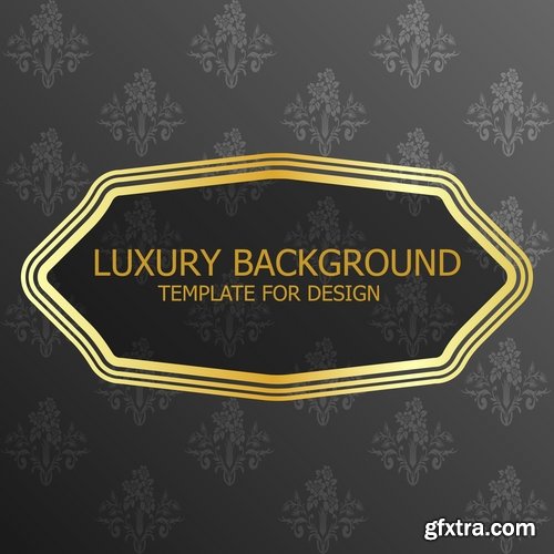 Collection of luxury wallpaper background is an example of background printing 25 EPS
