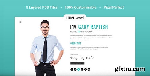 ThemeForest - Raptish - Premium vCard/Resume HTML Template (Update: 2 August 15) - 12173724