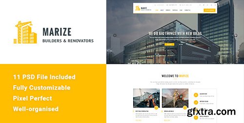 ThemeForest - Marize v1.0 - Construction & Building HTML Template - 13723792