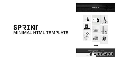 ThemeForest - Sprint v1.0 - Minimal Responsive HTML Portfolio - 12819987