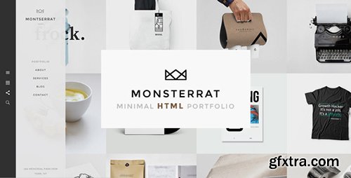 ThemeForest - Monsterrat v1.1 - Minimal HTML Portfolio Template - 11996941