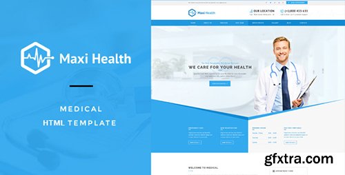 ThemeForest - Maxi Health v1.0 - Medical & Health HTML Template - 13619290