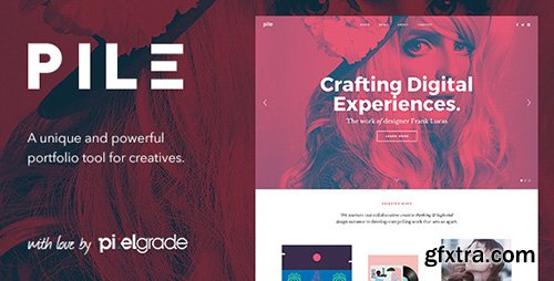 ThemeForest - PILE v2.1.5 - An Uncoventional WordPress Portfolio Theme - 8989183