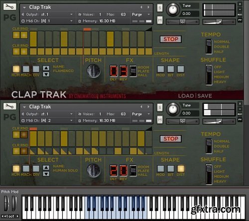 Cinematique Instruments ClapTrak KONTAKT-0TH3Rside