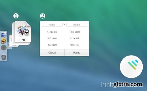 Instant Resize 1.1.1 (Mac OS X)