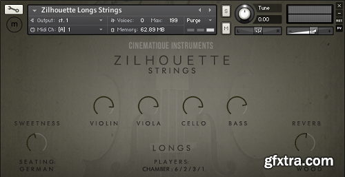 Cinematique Instruments Zilhouette Strings KONTAKT-0TH3Rside