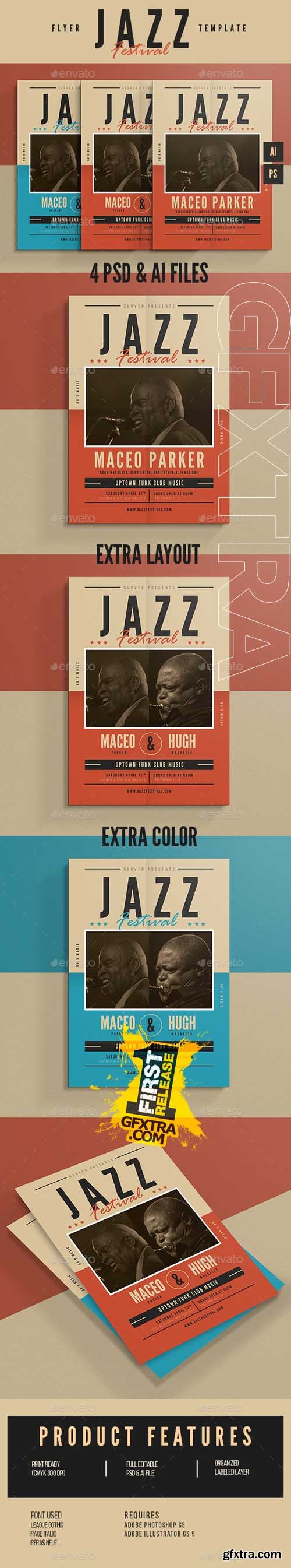 GR - Jazz Festival Flyer 18009650