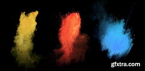 Explosion of Colored Powder - 20xUHQ JPEG