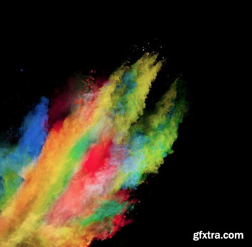 Explosion of Colored Powder - 20xUHQ JPEG