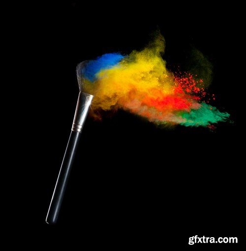 Explosion of Colored Powder - 20xUHQ JPEG