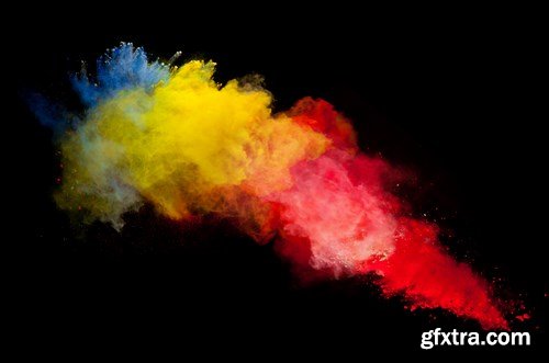 Explosion of Colored Powder - 20xUHQ JPEG