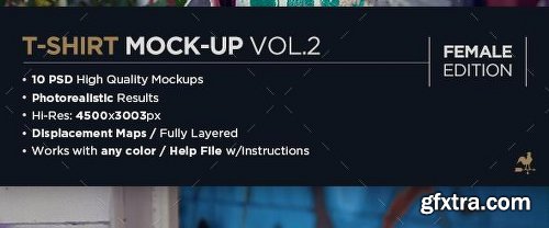 Graphicriver T-Shirt Mock-Up Vol.2 18338816