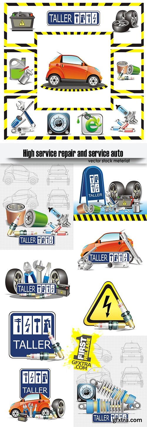 High service repair and service auto