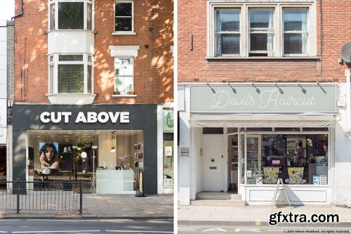 CreativeMarket Shop facade mockups 2 967007