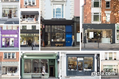 CreativeMarket Shop facade mockups 2 967007