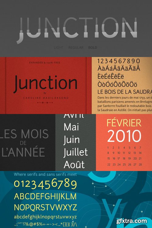 Junction fonts