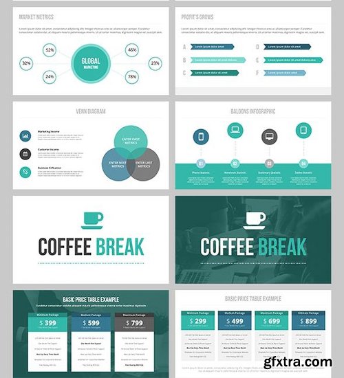 Graphicriver Boost Up – Business Powerpoint Template 18294005