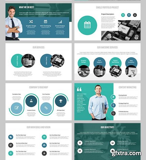 Graphicriver Boost Up – Business Powerpoint Template 18294005