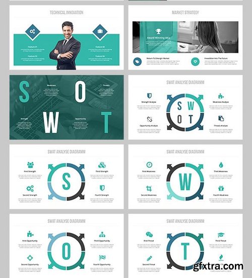 Graphicriver Boost Up – Business Powerpoint Template 18294005