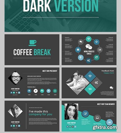 Graphicriver Boost Up – Business Powerpoint Template 18294005