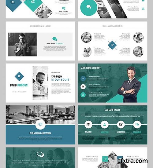 Graphicriver Boost Up – Business Powerpoint Template 18294005