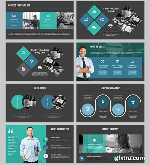 Graphicriver Boost Up – Business Powerpoint Template 18294005