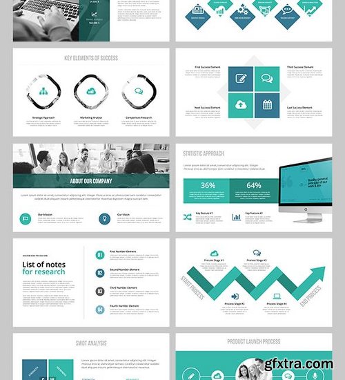 Graphicriver Boost Up – Business Powerpoint Template 18294005