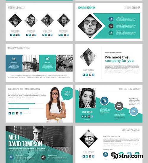 Graphicriver Boost Up – Business Powerpoint Template 18294005