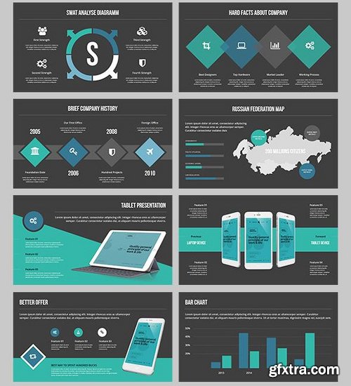 Graphicriver Boost Up – Business Powerpoint Template 18294005