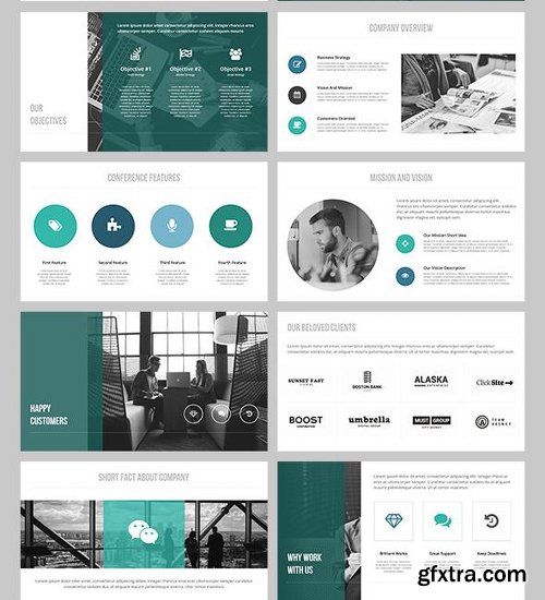 Graphicriver Boost Up – Business Powerpoint Template 18294005