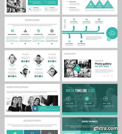 Graphicriver Boost Up – Business Powerpoint Template 18294005