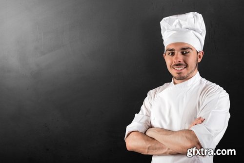 Collection man chef prepares food meals dishes delicacy 25 HQ Jpeg