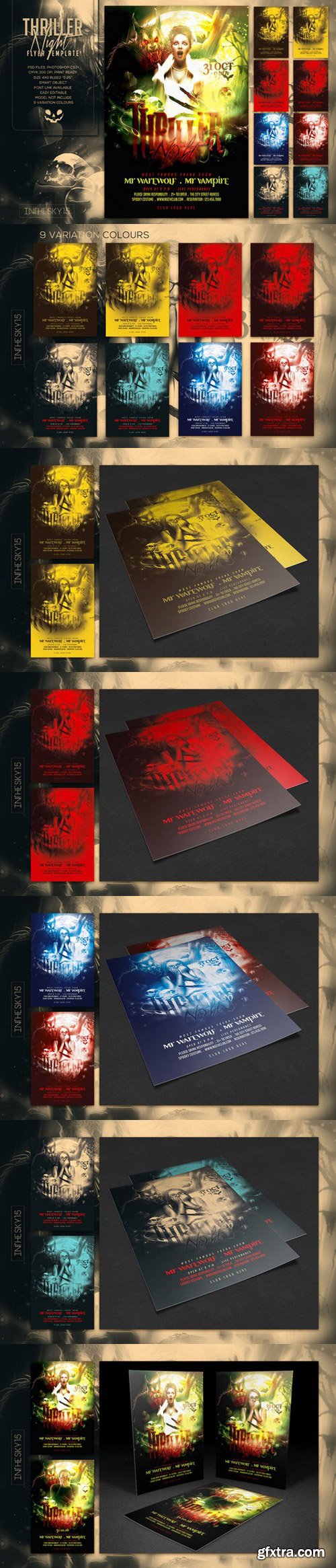 CM - Thriller Night Flyer Template 972723