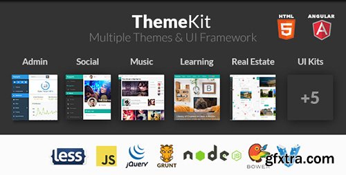 ThemeForest - ThemeKit v4.0.0 - Bootstrap Admin Theme Kit - 6767145