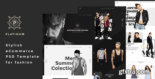 ThemeForest - Platinum v1.0 - Stylish ecommerce PSD Template for Fashion - 15764366