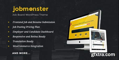 ThemeForest - Jobmonster v3.4.0 - Job Board WordPress Theme - 10965446