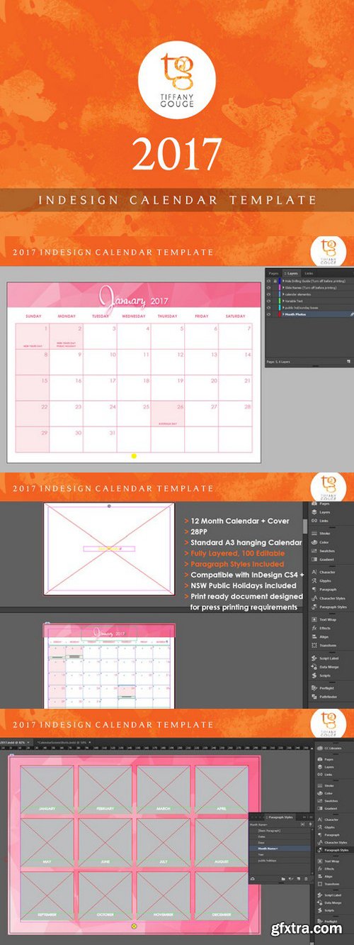 CM - Calendar Template 2017 (InDesign) 943765