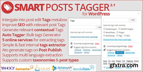 CodeCanyon - Smart Posts Tagger v2.1 - 7188286