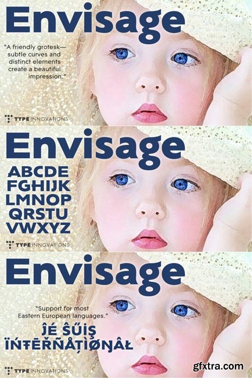 Envisage Font Family $39