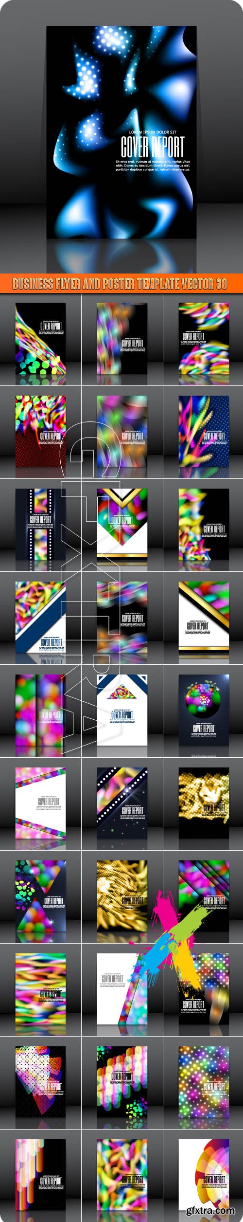 Business Flyer and Poster Template Vector 30