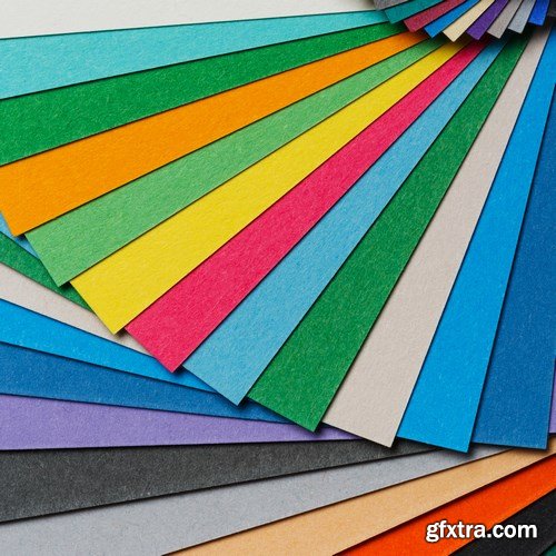 Coloured Paper 2 - 23xUHQ JPEG