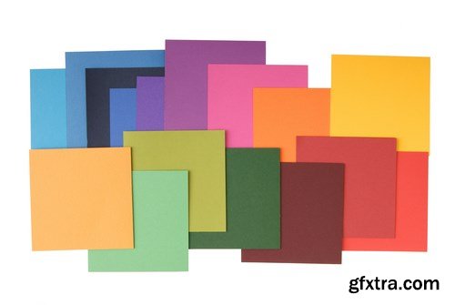 Coloured Paper 2 - 23xUHQ JPEG