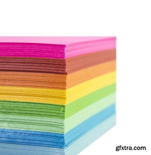 Coloured Paper 2 - 23xUHQ JPEG