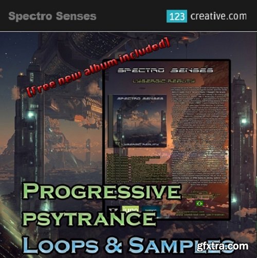 123Creative Progressive Psytrance Loops & Samples Vol 1 WAV