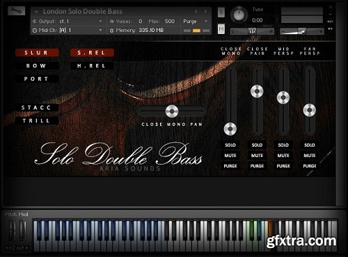 Aria Sounds London Solo Double Bass KONTAKT-FANTASTiC